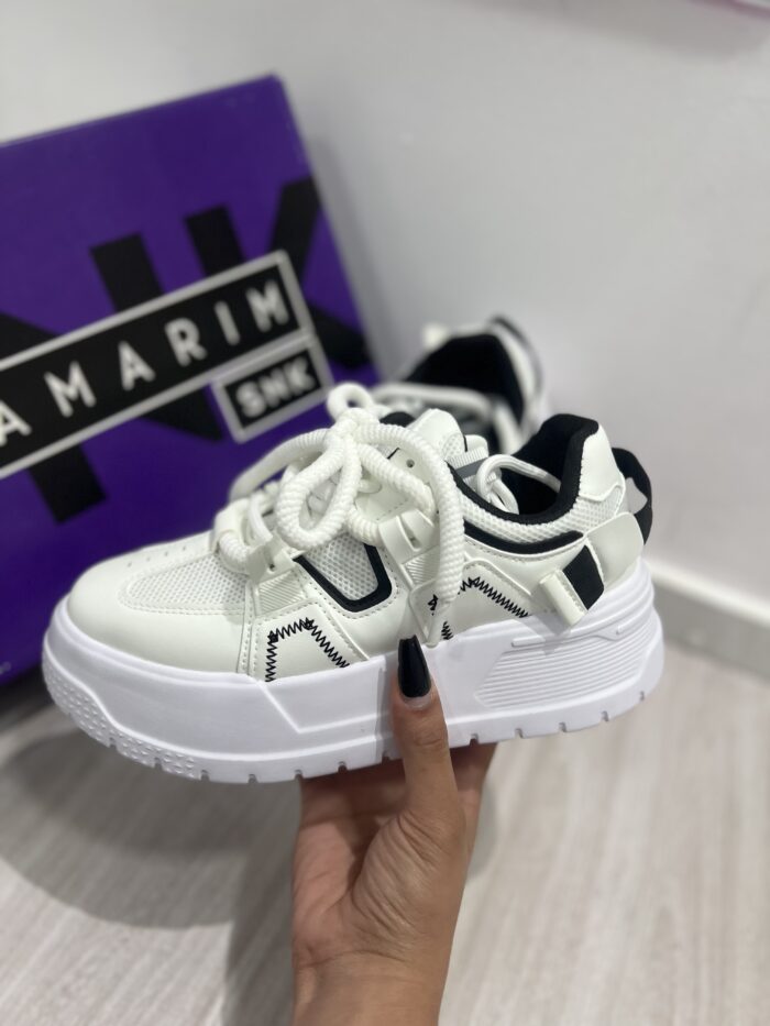 tenis venice branco preto ramarim 25 76231 tenis venice branco preto ramarim 25 76231