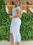 vestido midi modal ligia azul