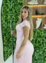 vestido midi modal ligia rosa bebe