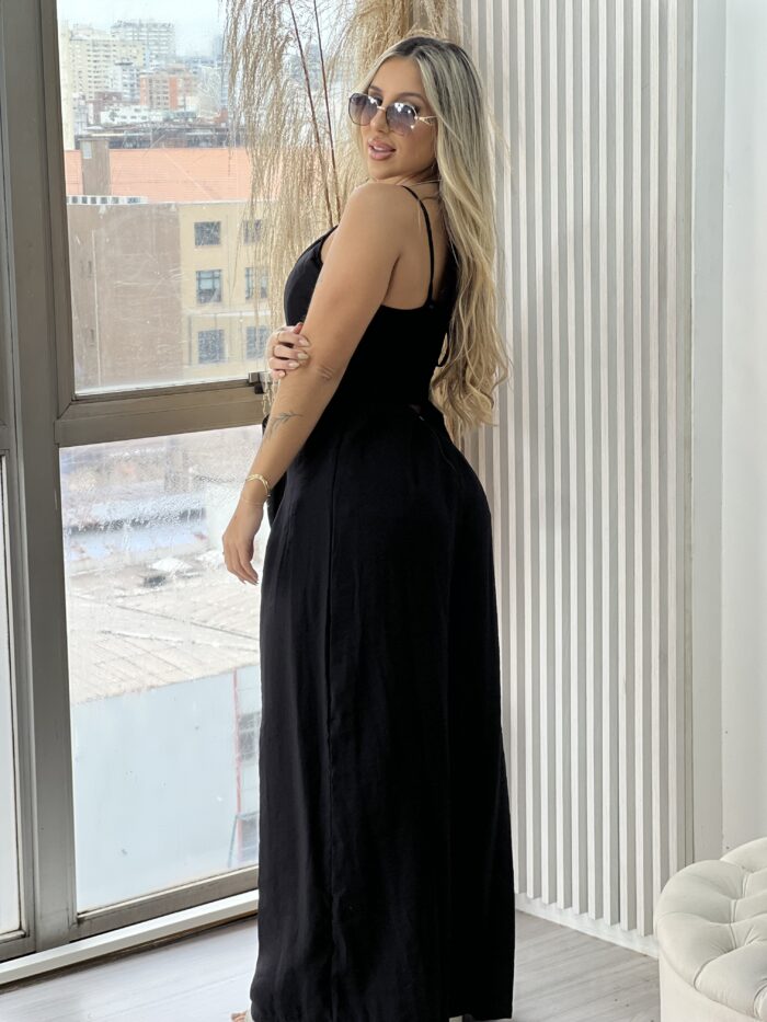 macacão cléa preto macacão cléa preto