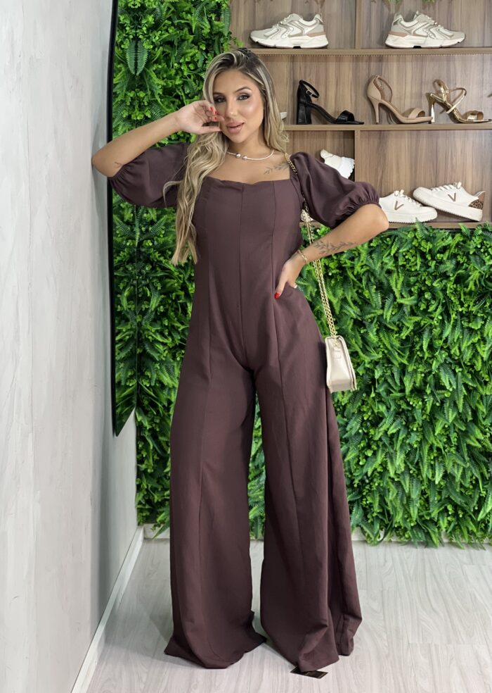 macação cleionora marrom