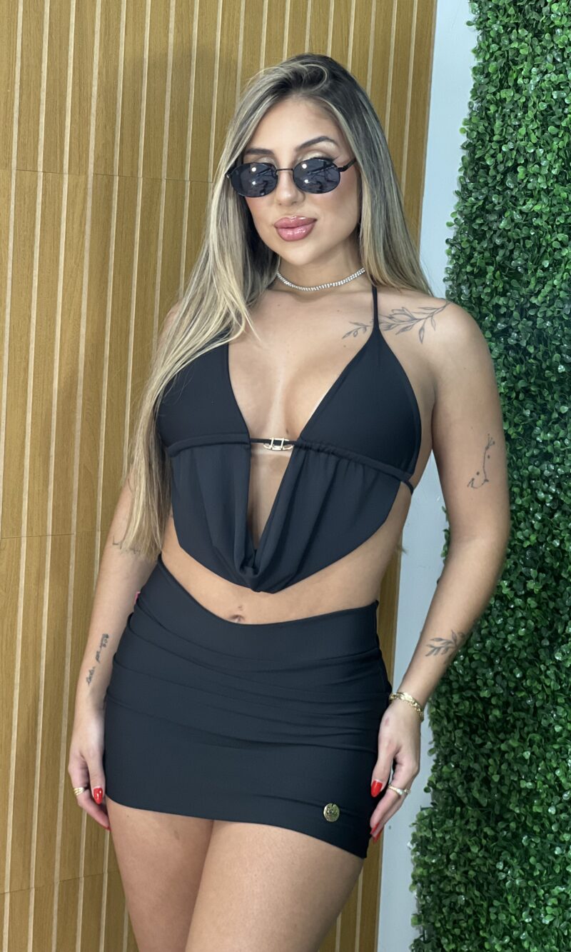 cropped blogueirinha preto