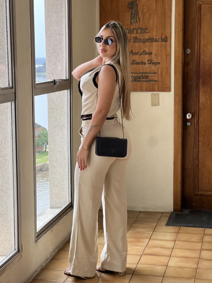 conjunto magali bege conjunto magali bege