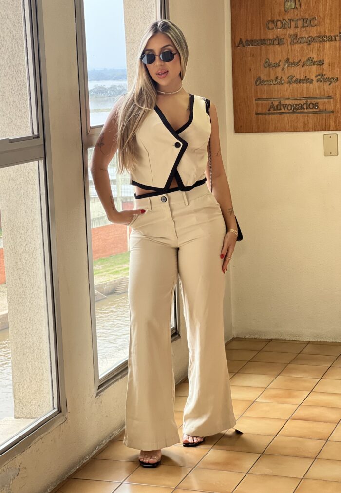 conjunto magali bege conjunto magali bege