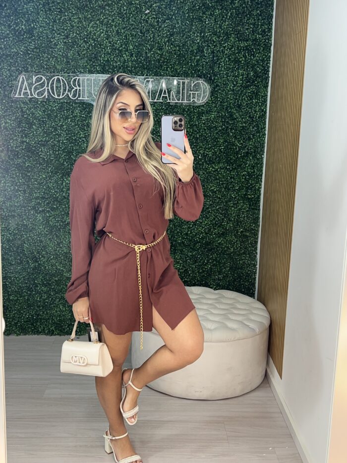 chemise barbara marrom chemise barbara marrom