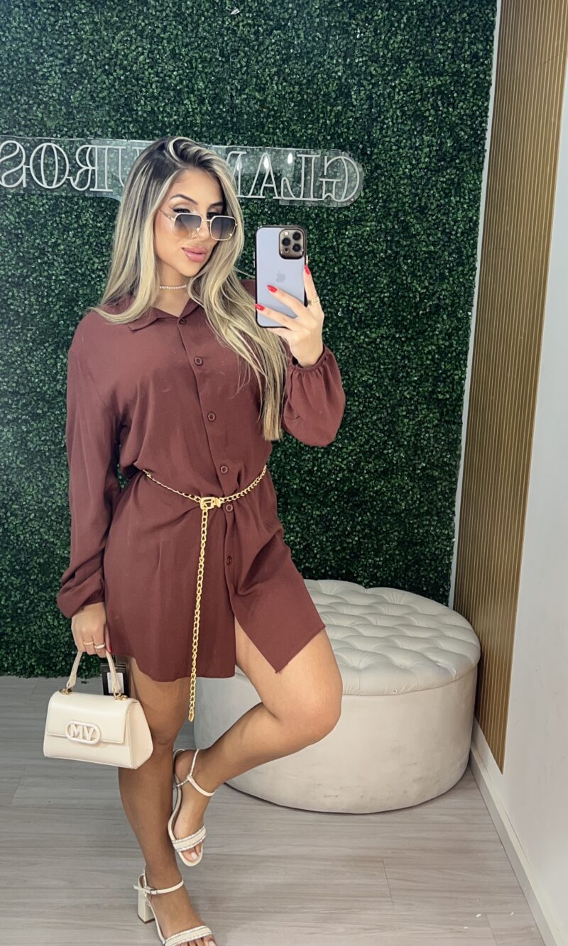 chemise barbara marrom