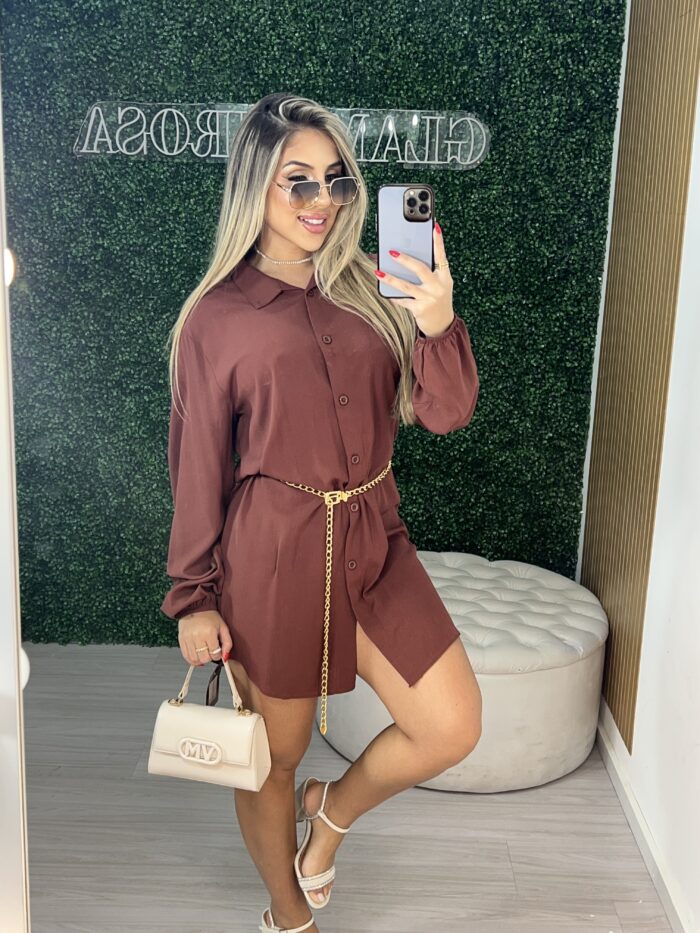 chemise barbara marrom chemise barbara marrom