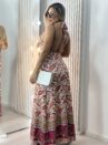 vestido longo lorena rosa