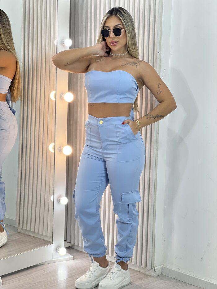 conjunto olÍvia azul conjunto olÍvia azul