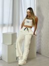 calÇa pantalona jogger yas off white