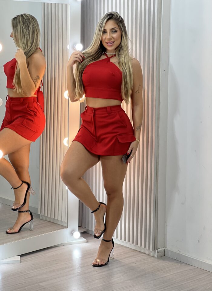 conjunto keyla vermelho