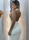 vestido midi larissa off white