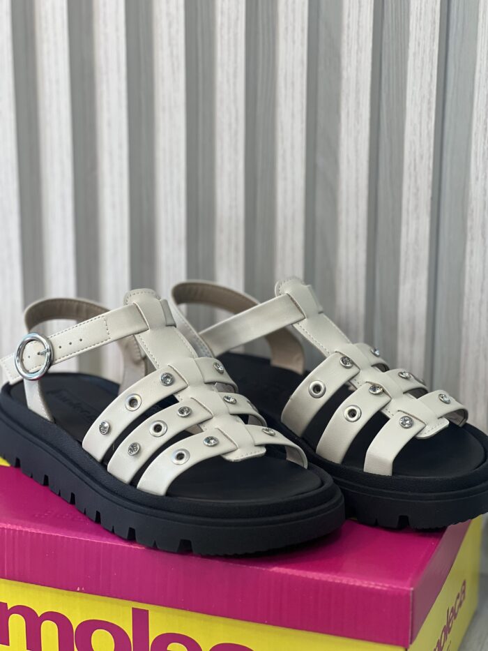 sandalia gelo preto moleca 5504 115 sandalia gelo preto moleca 5504 115