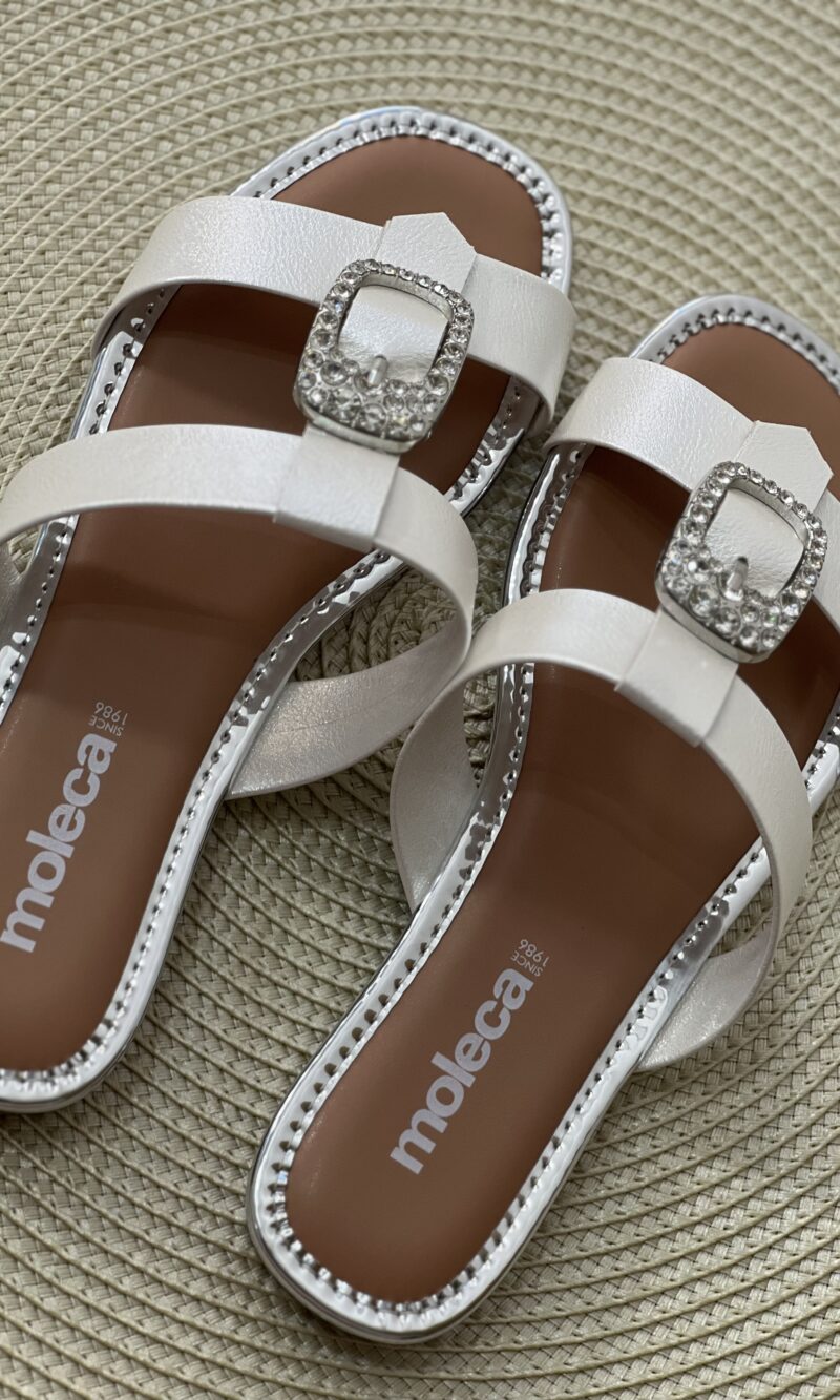 rasteira perola charm moleca off white 5435 558