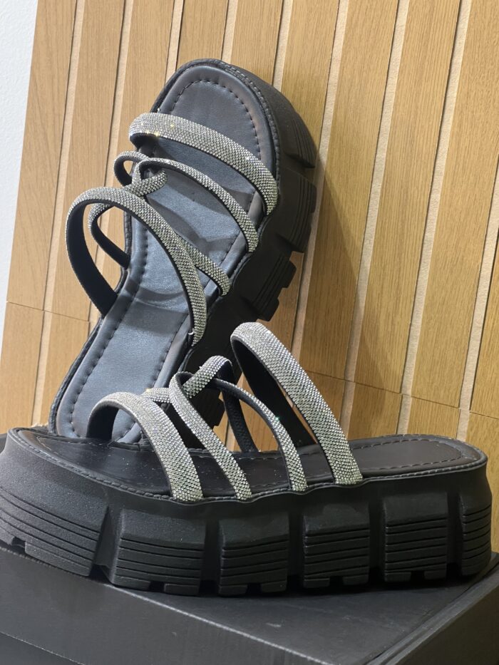 tamanco brilhos preto 7020 tamanco brilhos preto 7020