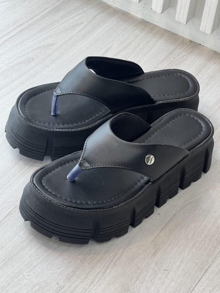 tamanco chinelo tendÊncia preto 6020 tamanco chinelo tendÊncia preto 6020