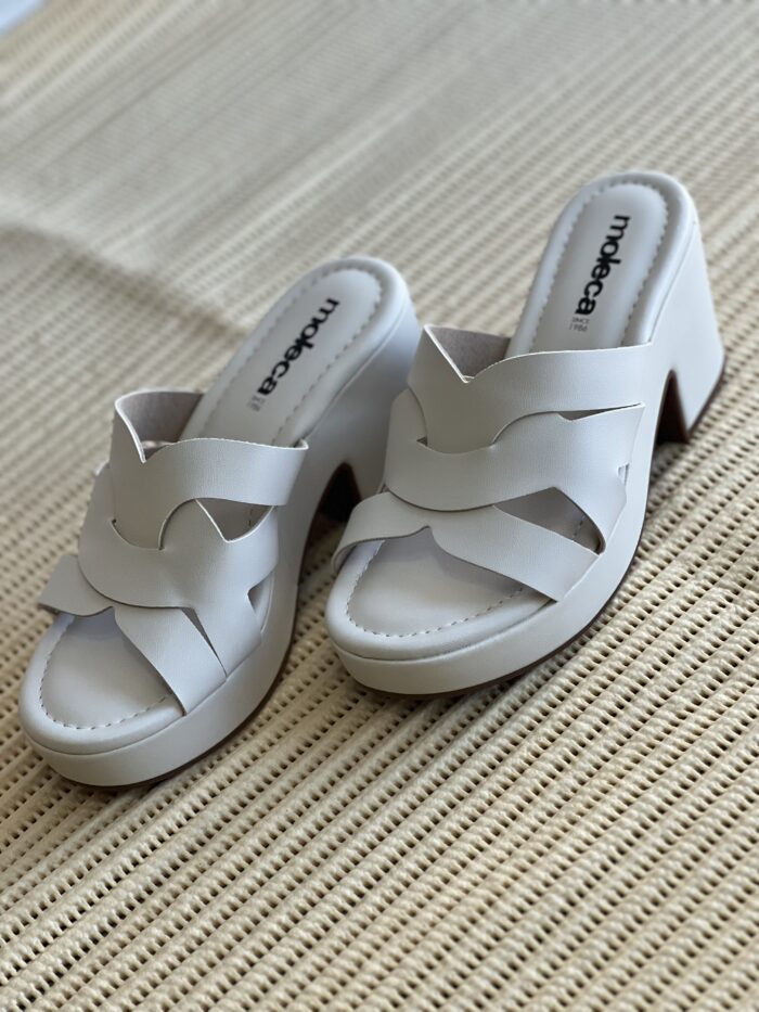 tamanco turim off white moleca 5549 109 tamanco turim off white moleca 5549 109