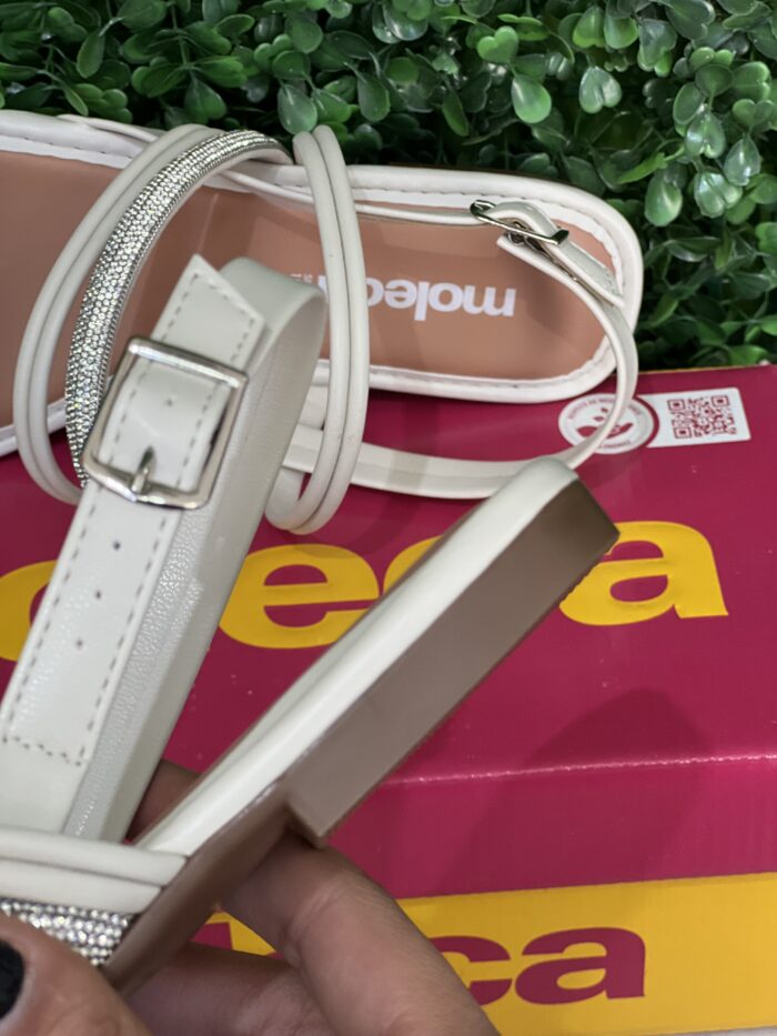 rasteira brilho italia prata moleca 5435 554 rasteira brilho italia prata moleca 5435 554