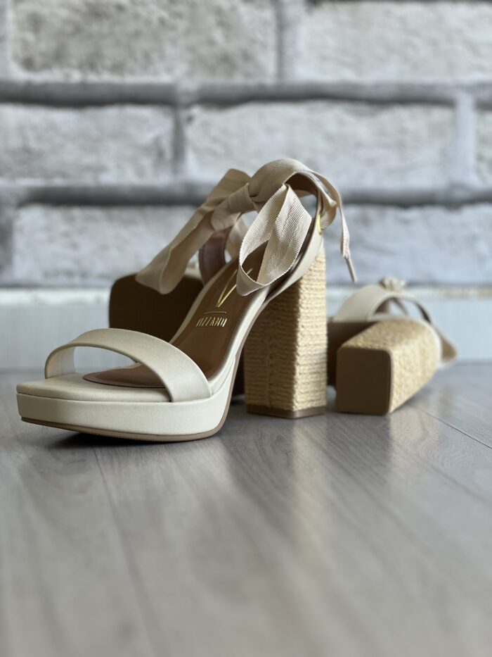 sandalia bordado creme natural vizzano 6551 301 sandalia bordado creme natural vizzano 6551 301