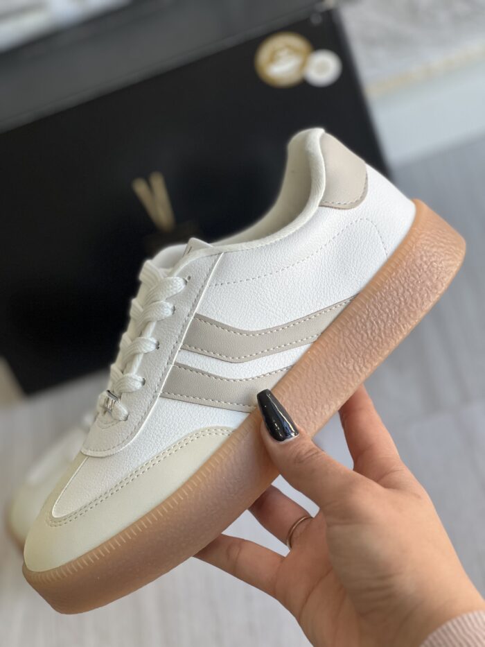 tenis lisboa off white cinza vizzano 1444 100