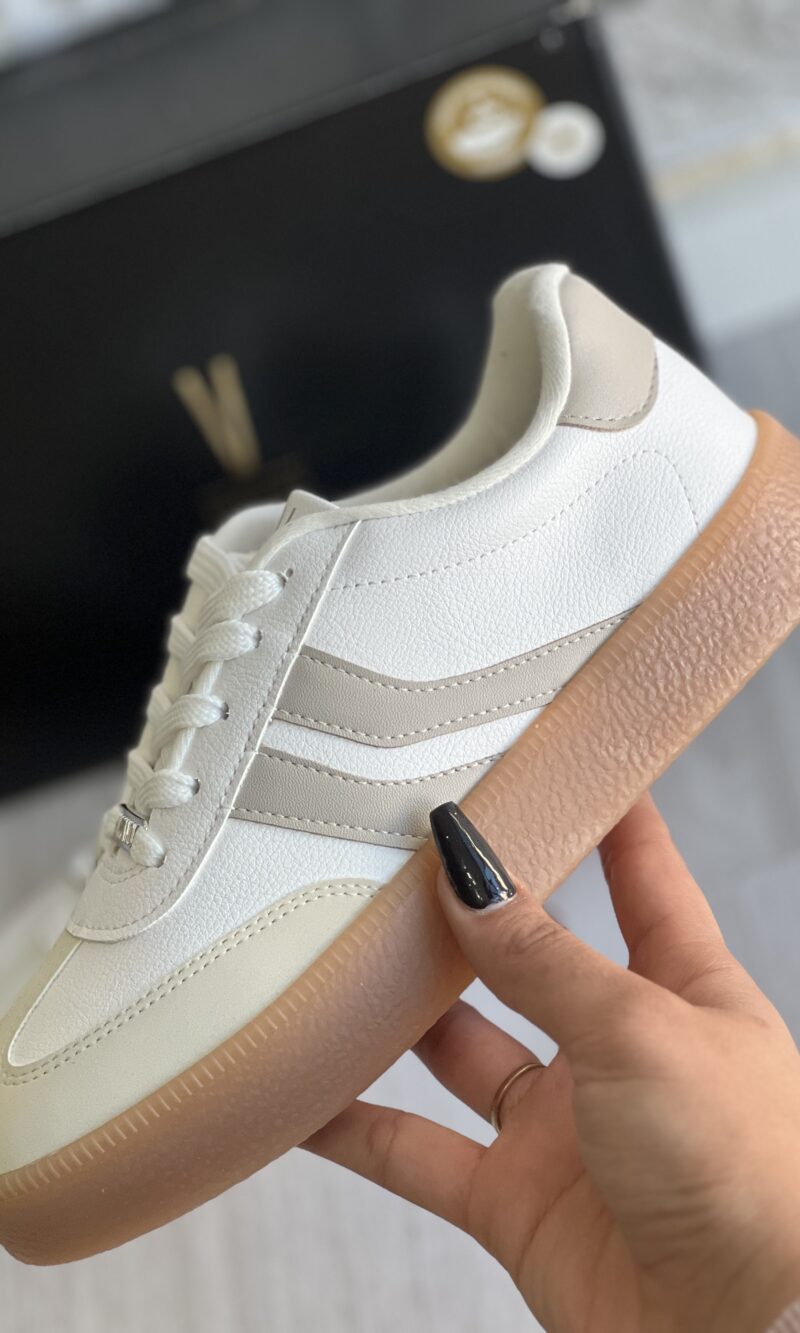 tenis lisboa off white cinza vizzano 1444 100