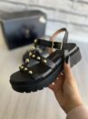 sandalia tachinhas preto vizzano 6499 110