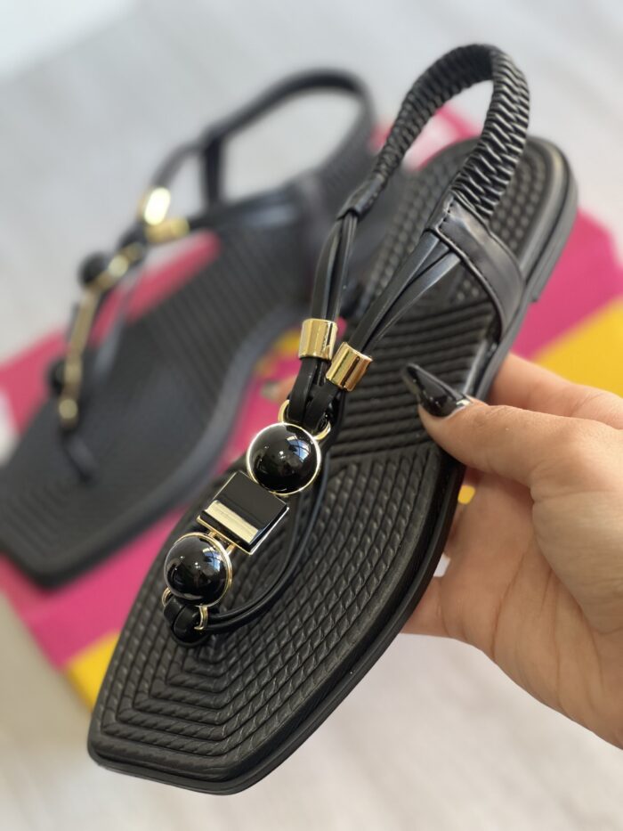 rasteira gaspea atenas preto moleca 5558 106