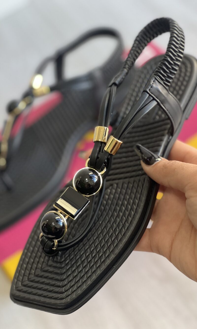 rasteira gaspea atenas preto moleca 5558 106