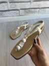 rasteira gaspea atenas off white moleca 5558 106