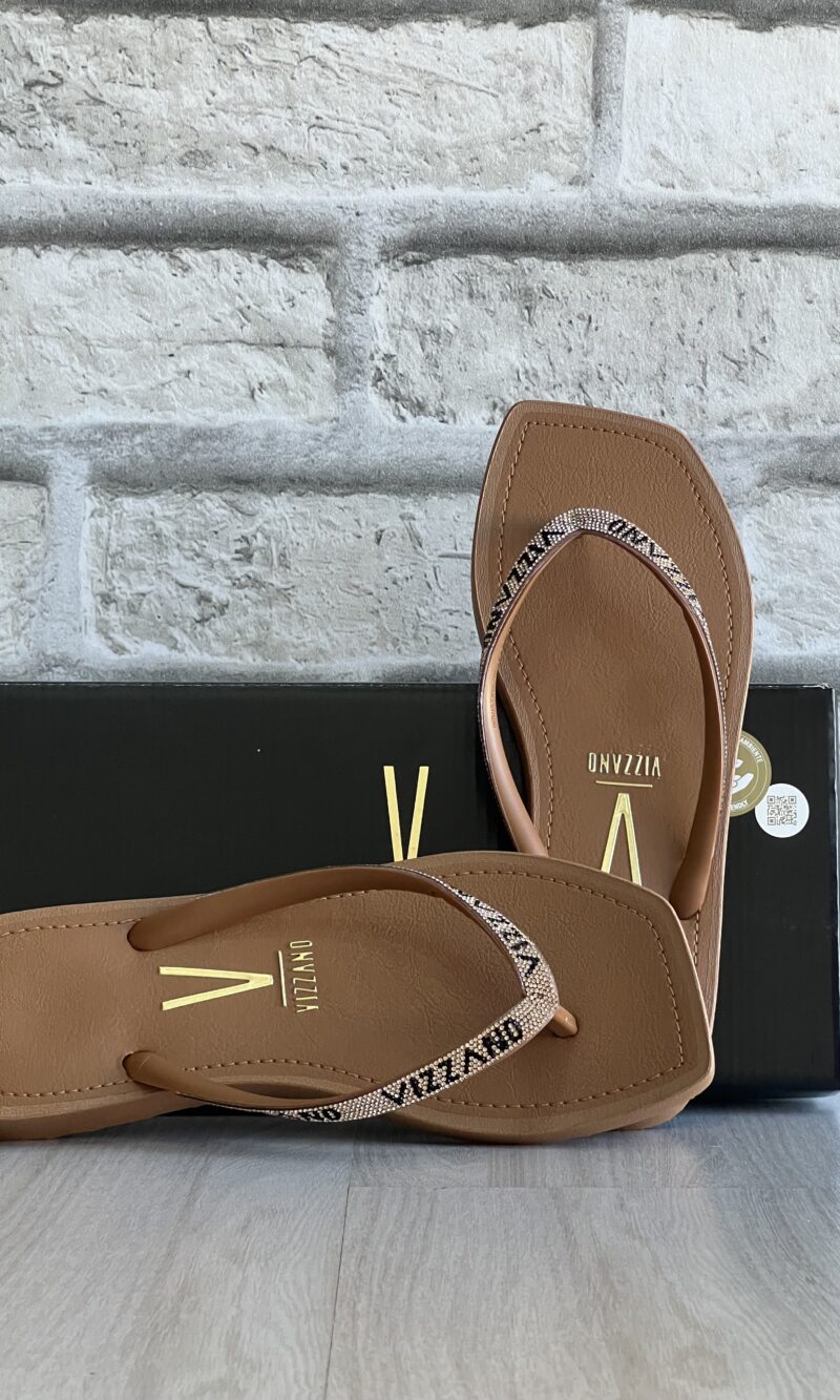 chinelo manta brilho doce de leite vizzano 6531 105 chinelo manta brilho doce de leite vizzano 6531 105