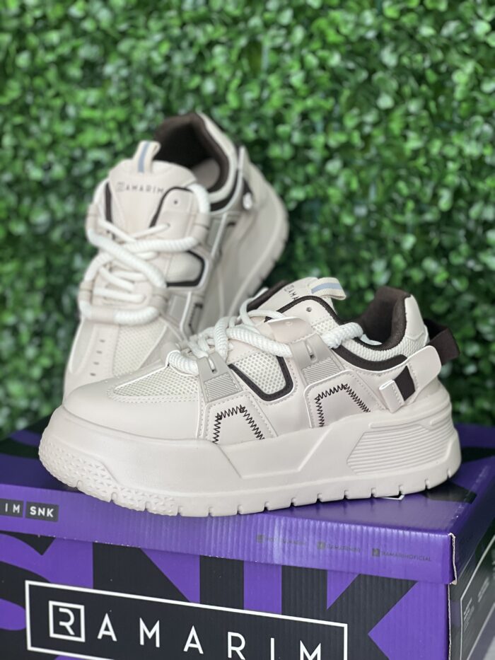 tenis venice creme ramarim 25 76231 tenis venice creme ramarim 25 76231