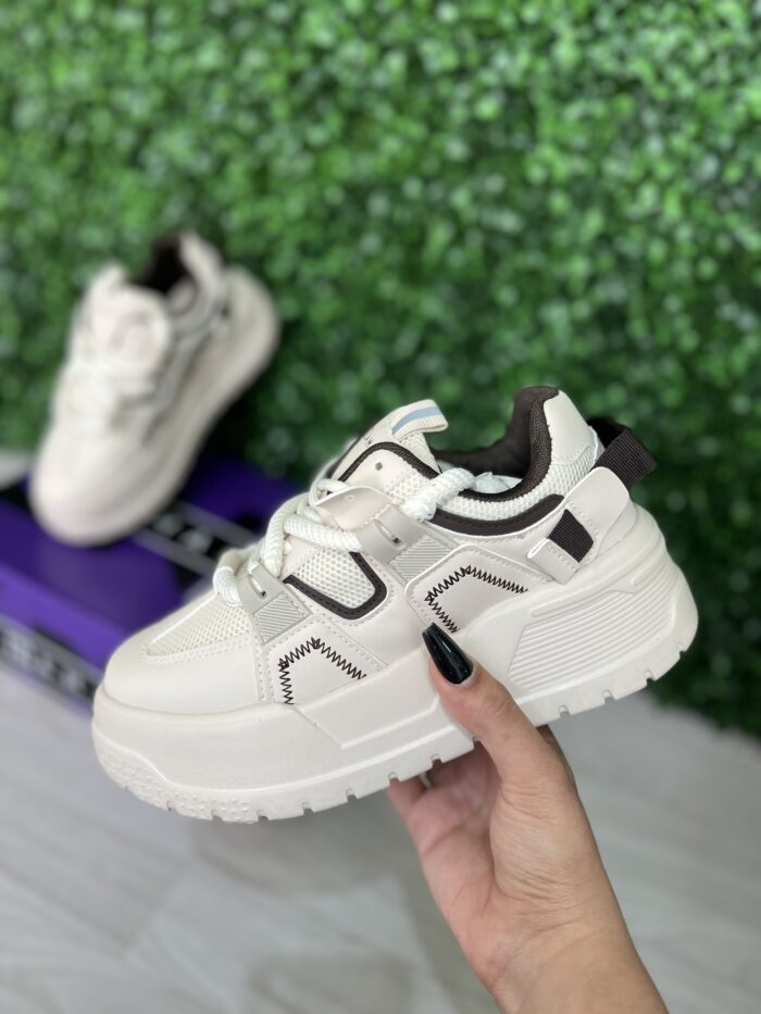 tenis venice creme ramarim 25 76231