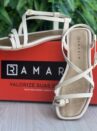 sandalia rasteira coconut off white ramarim 25 21205