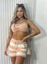 conjunto modal listrado rose
