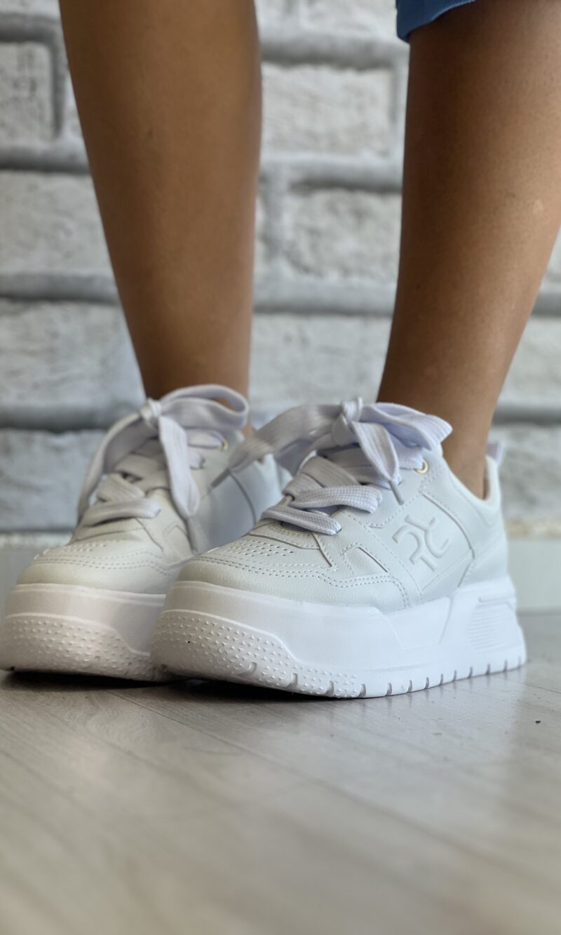 tenis fleecy branco ramarim 25 76203