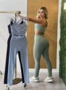 conunto legging luxxo verde