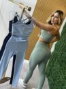 conunto legging luxxo verde