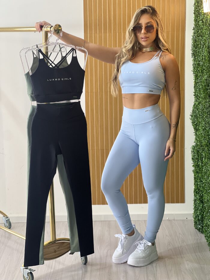 conjunto legging luxxo azul bb