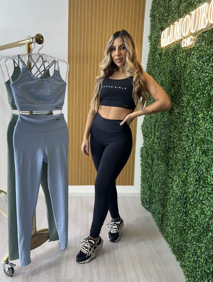 conjunto legging luxxo preto