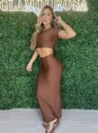 conjunto veridiana marrom