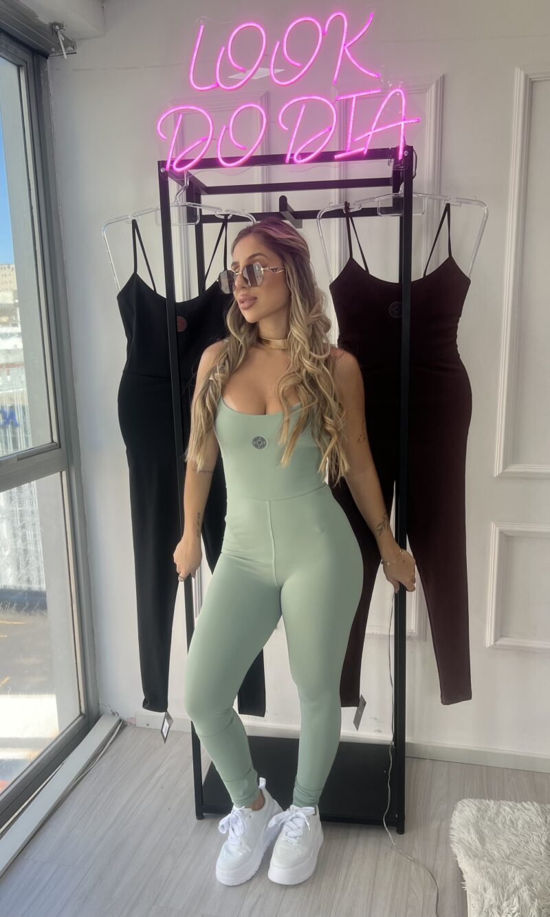 macacao fitness luxxo verde