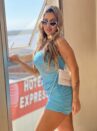 vestido catherine azul