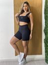 conjunto academy short preto