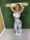 conjunto hot pants ester branco