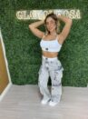 conjunto hot pants ester branco