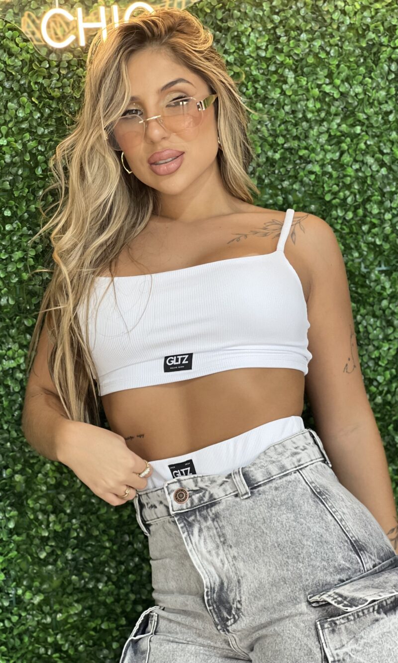 conjunto hot pants ester branco