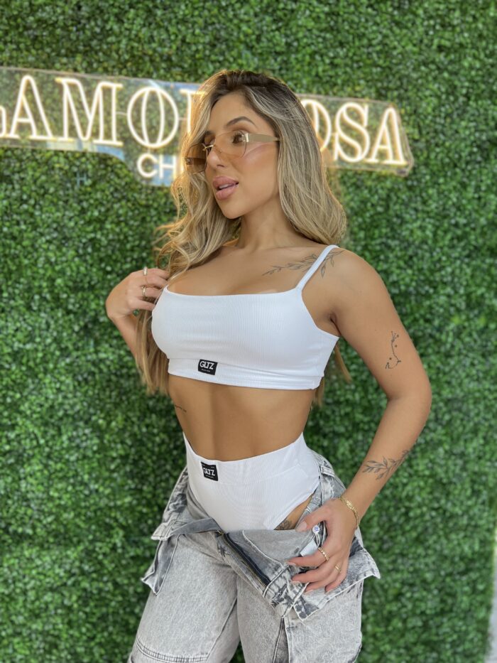 conjunto hot pants ester branco conjunto hot pants ester branco