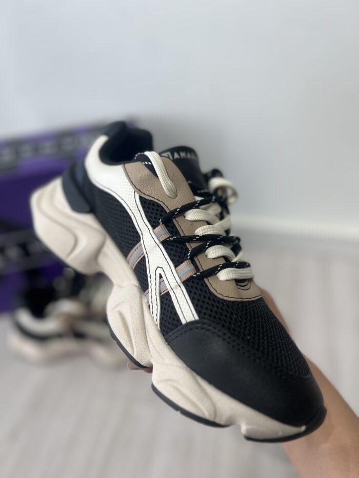 tenis dupla sport preto bege ramarim 25 90206 tenis dupla sport preto bege ramarim 25 90206