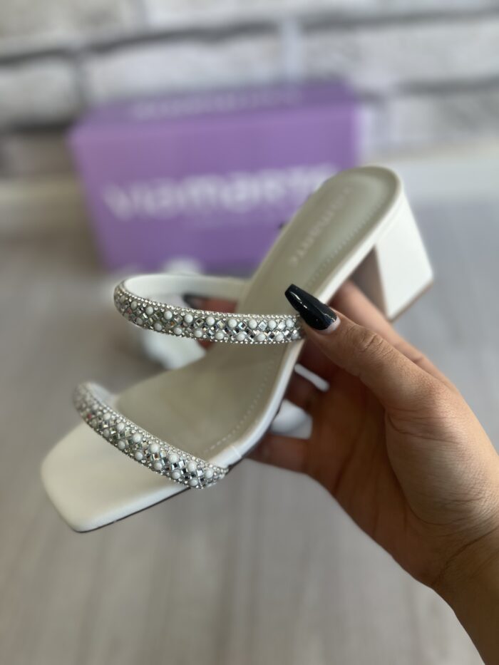 tamanco brilhos branco via marte 171 027 01 tamanco brilhos branco via marte 171 027 01