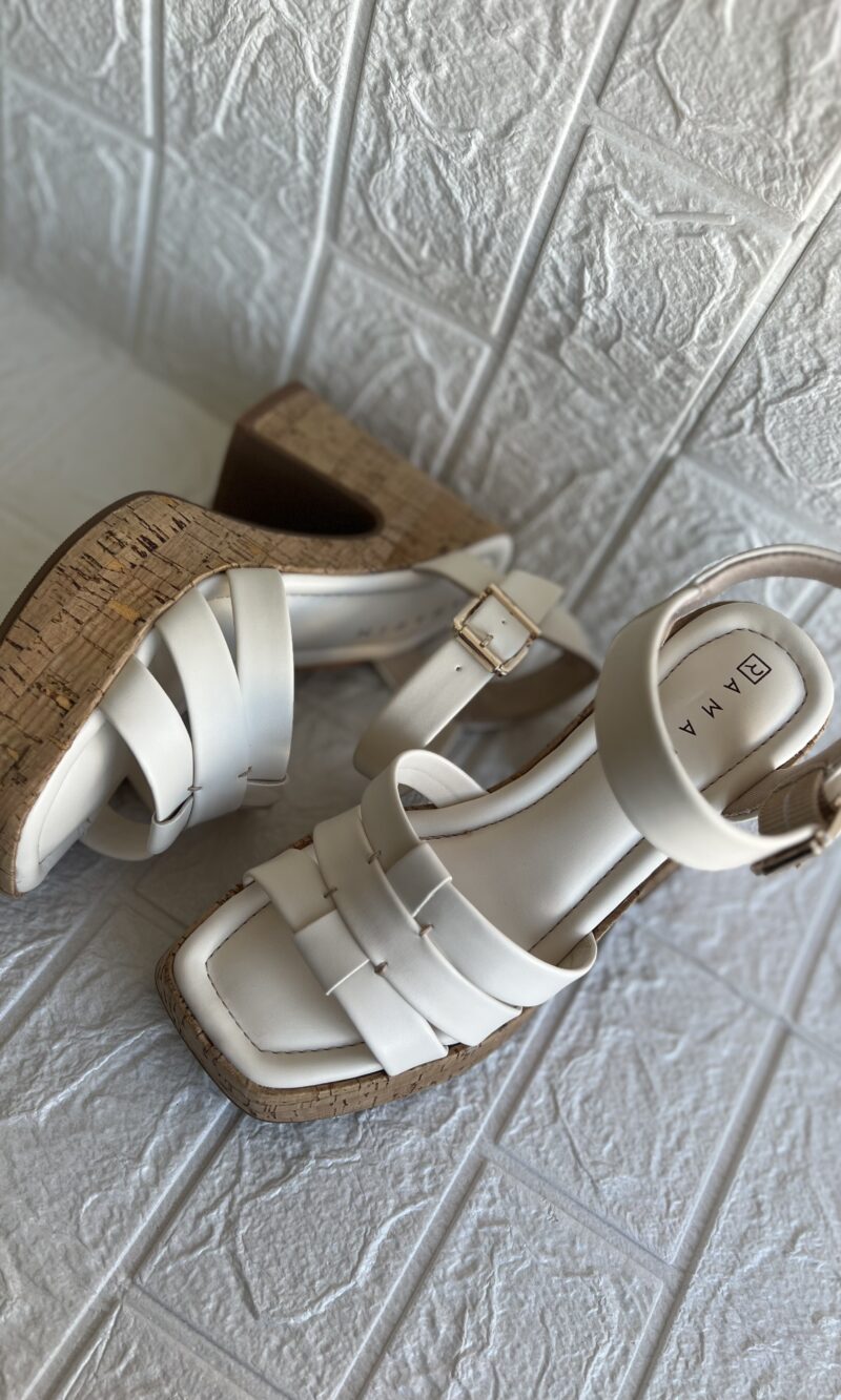 sandalia linha p detalhe off white ramarim 25 35204